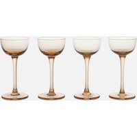 Ferm Living Host Liqueur Glasses - Set of 4 - Blush von Ferm Living