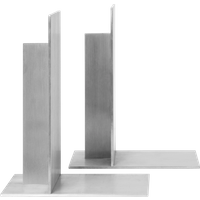 Ferm Living - Lager Buchstützen Aluminium Ferm Living - Lager Buchstützen Aluminium von Ferm Living