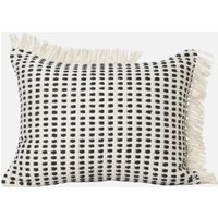 Ferm Living Way Outdoor 70cm x 50cm Cushion - White/Black von Ferm Living