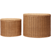 Ferm Living - Willora Braided Aufbewahrung 2er Set von Ferm Living