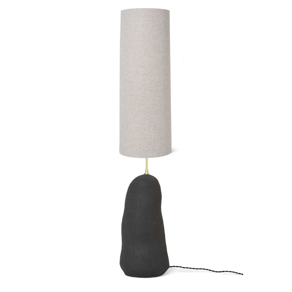 ferm LIVING - Hebe Tischleuchte Large Black/Natural von ferm LIVING