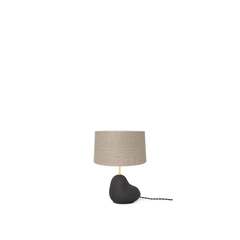 ferm LIVING - Hebe Tischleuchte Small Black/Sand von ferm LIVING