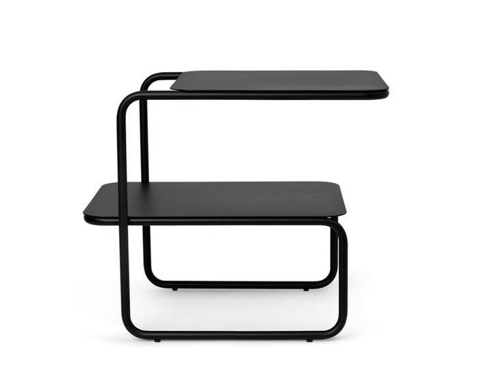 Kaffeetisch Level Side Table schwarz, Designer ferm LIVING, 45x55x35 cm von Ferm-Living
