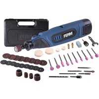 CTM1016 Li-Ion Akku-Kombiwerkzeug - Rotierend - 12V - 1.5Ah - Mit 45-teiligen Zubehörset und solides Aufbewahrungskoffer - Ferm CTM1016 Li-Ion Akku-Kombiwerkzeug - Rotierend - 12V - 1.5Ah - Mit 45-teiligen Zubehörset und solides Aufbewahrungskoffer - Ferm von Ferm