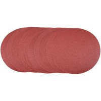 FERM Schleifscheiben mit Klettverschluss BGA1063 – Ø150mm – 10 Stk. – K60 – universell – geeignet für u. a. BGM1022 von Ferm