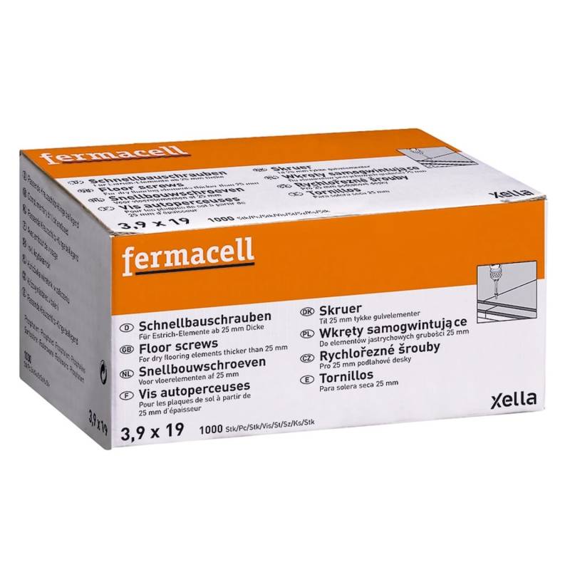 Fermacell Schnellbauschrauben 3,9 mm x 19 mm 1000 Stück von Fermacell