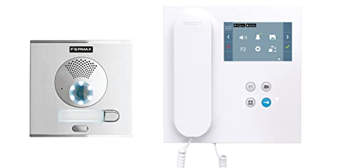 FERMAX KIT 1L Video-Set City Veo WiFi Duox Plus 1 l, Kunststoff Metall, bunt, Einheitsgröße von FERMAX