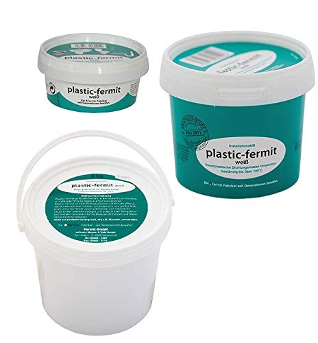 Fermit Dichtungsmittel PLASTIK-FERMIT weiß 5000 g Eimer Fermit Dichtungsmittel PLASTIK-FERMIT weiß 5000 g Eimer von Fermit