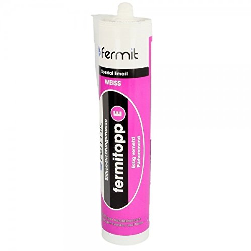 Fermit - Fermitopp E Essig vernetzter Silikon-Fugendichtstoff transparent 310 ml Fermit - Fermitopp E Essig vernetzter Silikon-Fugendichtstoff transparent 310 ml von Fermit