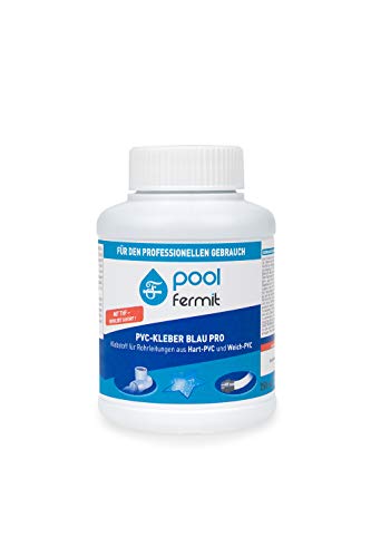 Fermit PVC-Kleber PRO 250ml mit Pinsel für Pool Technik HT HTsafe Abwasserrohr von Fermit