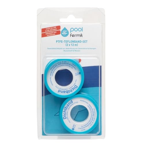 Fermit Pool PTFE Teflonband 2er Set á 12m von Fermit