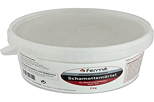 Schamottemörtel 3 kg im Eimer FERMIT Schamottmörtel von Fermit