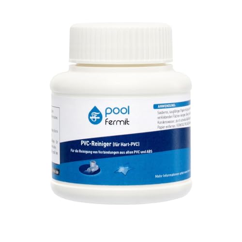 Fermit Universal PVC-Reiniger 125 ml für Pool-Technik HT HTsafe Abwasserrohr von Fermit