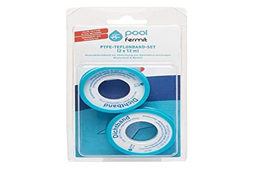 Fermit Pool Pool PTFE-Teflonband 2er Set von Fermit