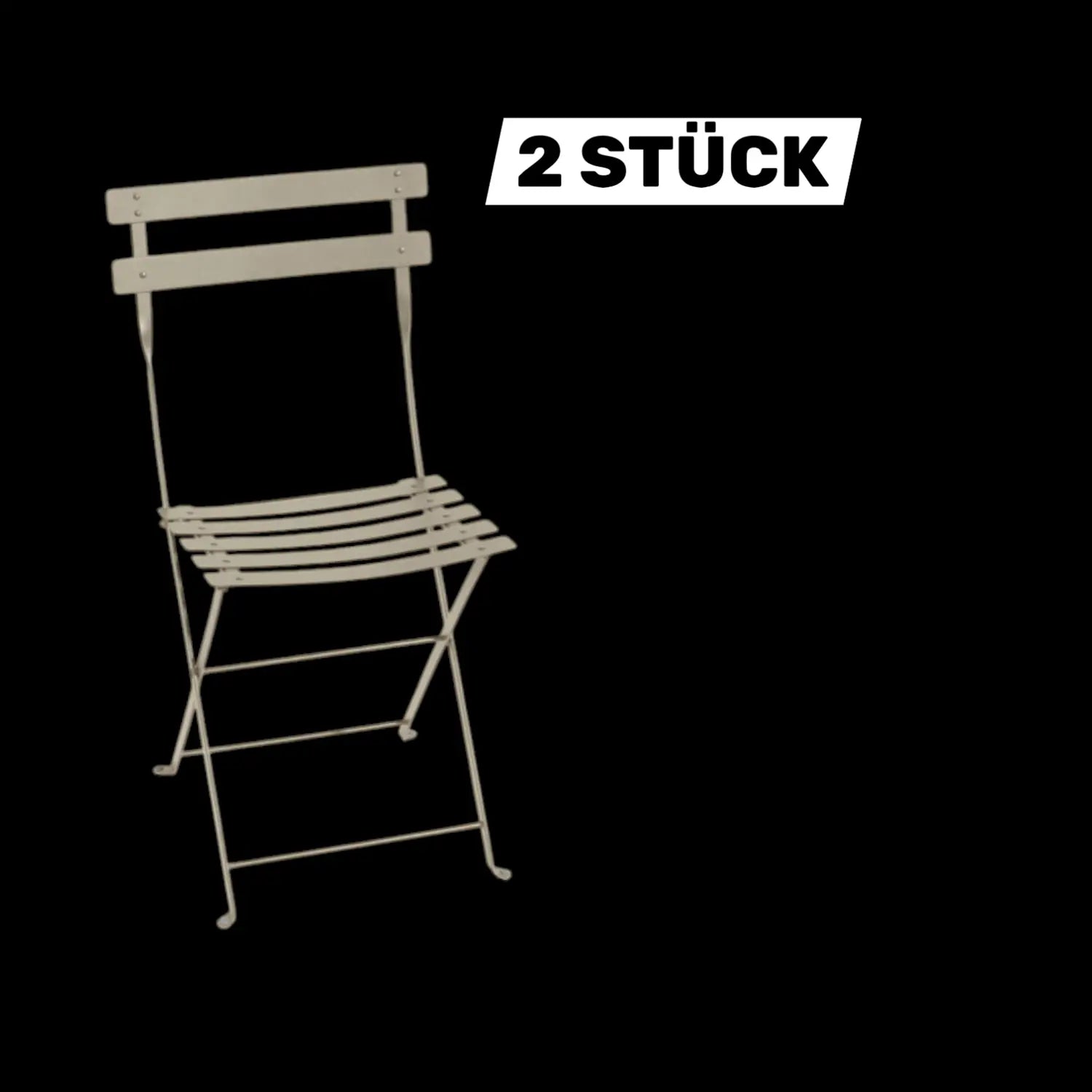 B-Ware Fermob Bistro Klappstuhl Gartenstuhl Stuhl Terrassenstuhl Balkonstuhl 2 Stück B-Ware Fermob Bistro Klappstuhl Gartenstuhl Stuhl Terrassenstuhl Balkonstuhl 2 Stück von Fermob