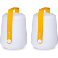 Fermob - Balad Akku LED-Leuchte, H 38 cm, honig (2er-Set) von Fermob