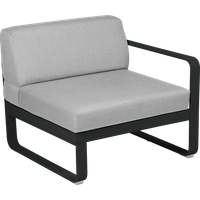 Fermob Bellevie 1 Sitzer Lounge Modul Rechts Aluminium von Fermob