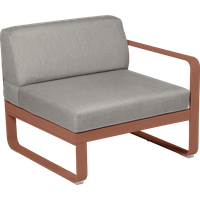 Fermob Bellevie 1 Sitzer Lounge Modul Rechts Aluminium Fermob Bellevie 1 Sitzer Lounge Modul Rechts Aluminium von Fermob