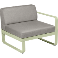 Fermob Bellevie 1 Sitzer Lounge Modul Rechts Aluminium von Fermob