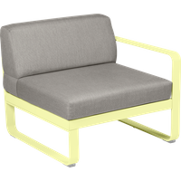 Fermob Bellevie 1 Sitzer Lounge Modul Rechts Aluminium von Fermob