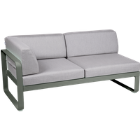 Fermob Bellevie 2 Sitzer Lounge Modul Links Aluminium von Fermob