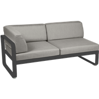 Fermob Bellevie 2-Sitzer Lounge Modul Links Aluminium Fermob Bellevie 2-Sitzer Lounge Modul Links Aluminium von Fermob