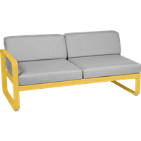 Fermob Bellevie 2 Sitzer Lounge Modul Links Aluminium Fermob Bellevie 2 Sitzer Lounge Modul Links Aluminium von Fermob