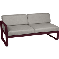 Fermob Bellevie 2 Sitzer Lounge Modul Links Aluminium Fermob Bellevie 2 Sitzer Lounge Modul Links Aluminium von Fermob