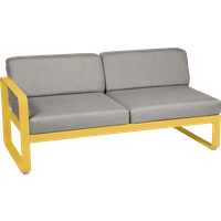 Fermob Bellevie 2 Sitzer Lounge Modul Links Aluminium Fermob Bellevie 2 Sitzer Lounge Modul Links Aluminium von Fermob