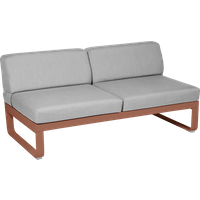 Fermob Bellevie 2 Sitzer Lounge Modul Mitte Aluminium von Fermob