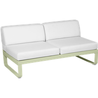 Fermob Bellevie 2 Sitzer Lounge Modul Mitte Aluminium von Fermob