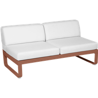 Fermob Bellevie 2 Sitzer Lounge Modul Mitte Aluminium von Fermob