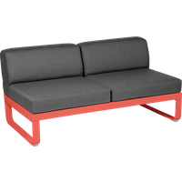 Fermob Bellevie 2 Sitzer Lounge Modul Mitte Aluminium von Fermob