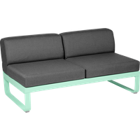 Fermob Bellevie 2 Sitzer Lounge Modul Mitte Aluminium Fermob Bellevie 2 Sitzer Lounge Modul Mitte Aluminium von Fermob