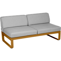 Fermob Bellevie 2 Sitzer Lounge Modul Mitte Aluminium von Fermob