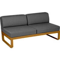 Fermob Bellevie 2 Sitzer Lounge Modul Mitte Aluminium von Fermob