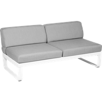 Fermob Bellevie 2 Sitzer Lounge Modul Mitte Aluminium Fermob Bellevie 2 Sitzer Lounge Modul Mitte Aluminium von Fermob