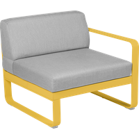 Fermob Bellevie 2 Sitzer Lounge Modul Rechts Aluminium Fermob Bellevie 2 Sitzer Lounge Modul Rechts Aluminium von Fermob