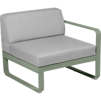 Fermob Bellevie 2 Sitzer Lounge Modul Rechts Aluminium Fermob Bellevie 2 Sitzer Lounge Modul Rechts Aluminium von Fermob