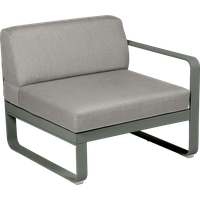 Fermob Bellevie 2 Sitzer Lounge Modul Rechts Aluminium Fermob Bellevie 2 Sitzer Lounge Modul Rechts Aluminium von Fermob