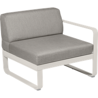 Fermob Bellevie 2 Sitzer Lounge Modul Rechts Aluminium von Fermob