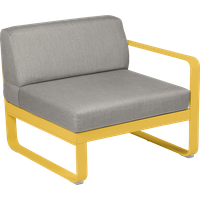 Fermob Bellevie 2 Sitzer Lounge Modul Rechts Aluminium von Fermob