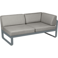Fermob Bellevie 2 Sitzer Lounge Modul Rechts Aluminium Fermob Bellevie 2 Sitzer Lounge Modul Rechts Aluminium von Fermob