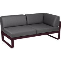 Fermob Bellevie 2 Sitzer Lounge Modul Rechts Aluminium Fermob Bellevie 2 Sitzer Lounge Modul Rechts Aluminium von Fermob
