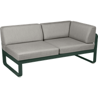 Fermob Bellevie 2 Sitzer Lounge Modul Rechts Aluminium Fermob Bellevie 2 Sitzer Lounge Modul Rechts Aluminium von Fermob