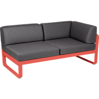 Fermob Bellevie 2 Sitzer Lounge Modul Rechts Aluminium Fermob Bellevie 2 Sitzer Lounge Modul Rechts Aluminium von Fermob