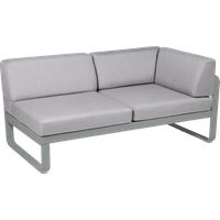 Fermob Bellevie 2 Sitzer Lounge Modul Rechts Aluminium Fermob Bellevie 2 Sitzer Lounge Modul Rechts Aluminium von Fermob