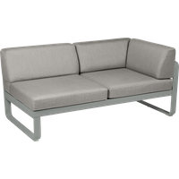 Fermob Bellevie 2 Sitzer Lounge Modul Rechts Aluminium Fermob Bellevie 2 Sitzer Lounge Modul Rechts Aluminium von Fermob