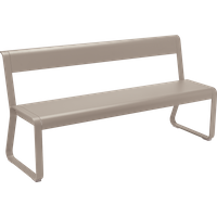 Fermob Bellevie Bank mit Rückenlehne Aluminium/Stahl von Fermob
