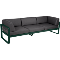 Fermob Bellevie Club 3-Sitzer Sofa Aluminium von Fermob